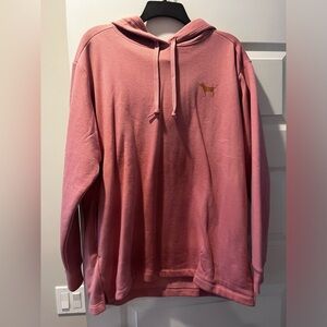 Brand Pink, dusty rose color, size large